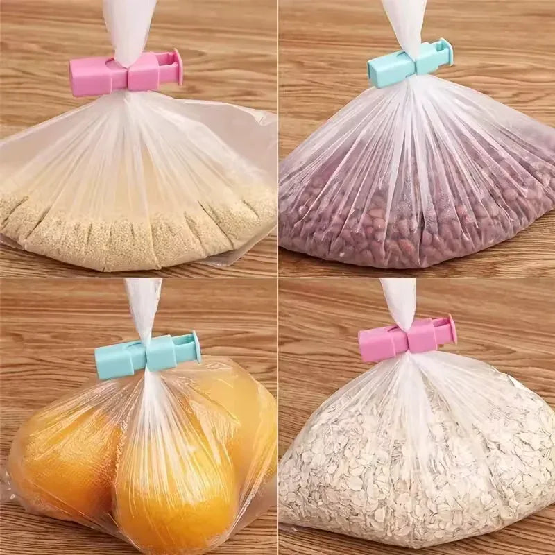 Reusable Food Bag Clips – Strong Grip Snack Sealers (each)