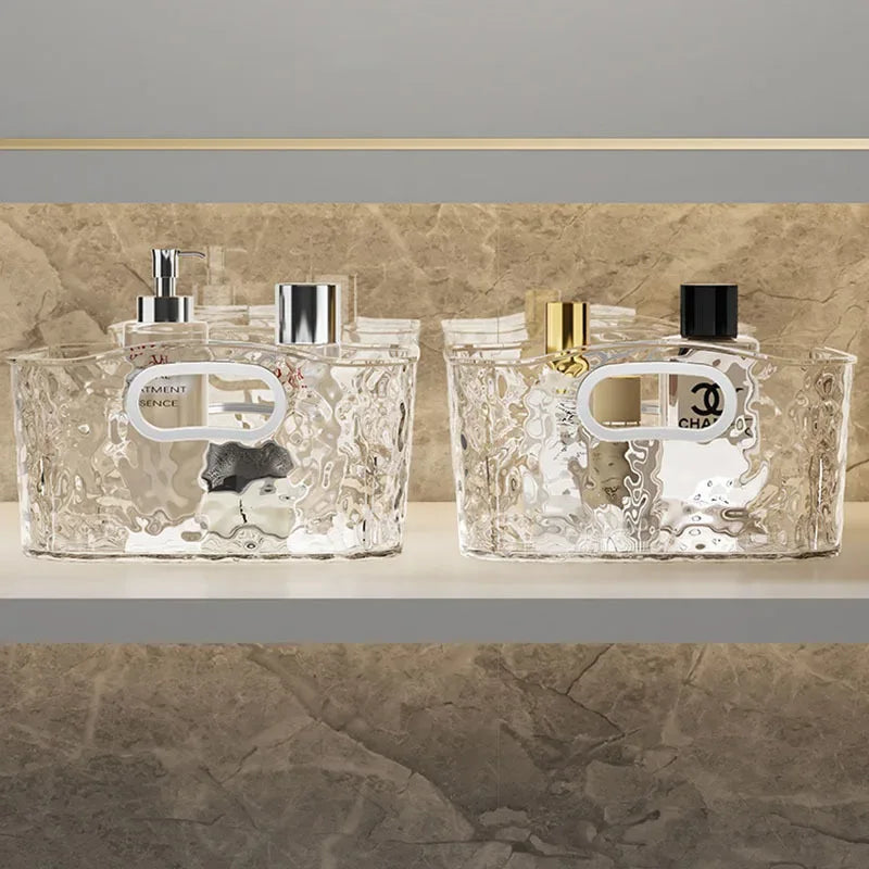 Iceberg Ripple Desktop Organizer Box
