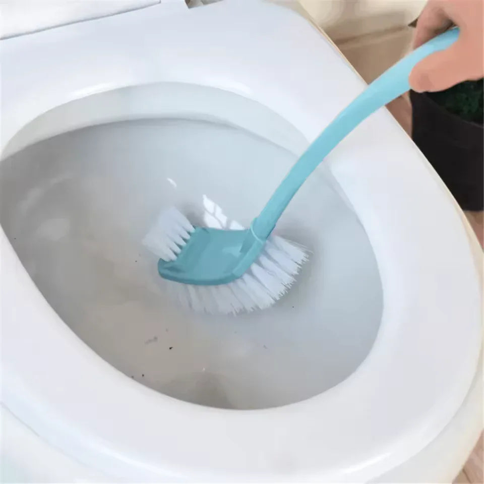 Long Handle Toilet Brush with Holder – Deep Clean Tool