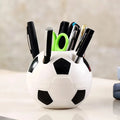 Cartoon Soccer Ball Pencil Holder – Multifunctional Desk Organizer