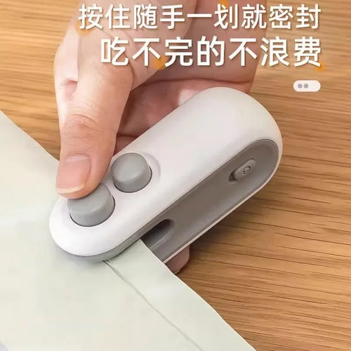 2 in 1 Portable Sealing Machine – Mini Heat Sealer & Cutter