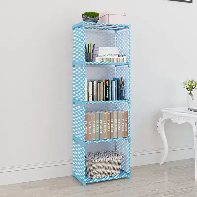 Multipurpose 4-Layer Oxford Storage Rack – Durable Home Organizer
