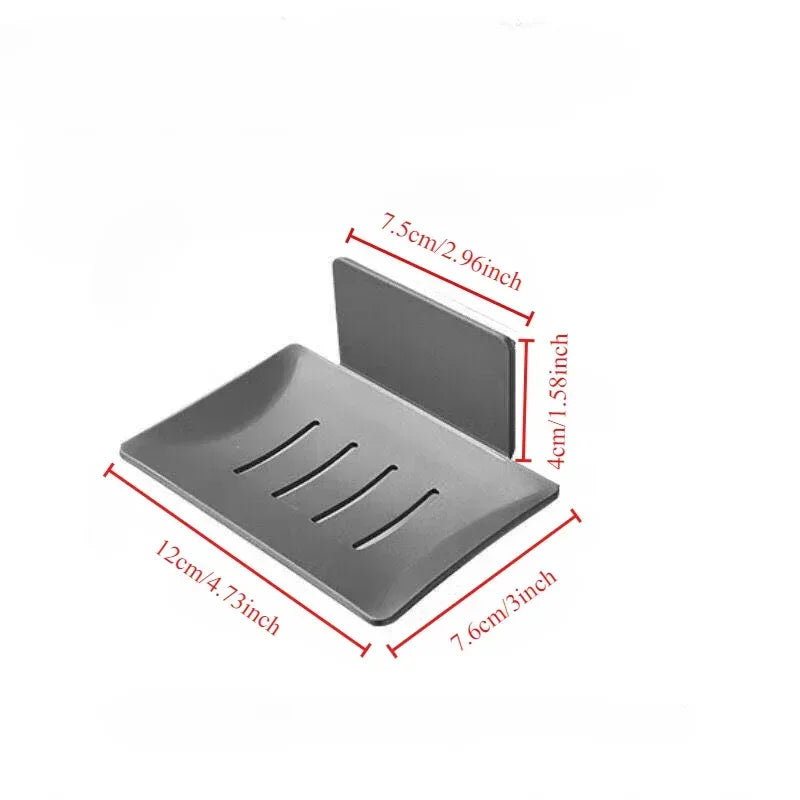 Premium Iron Soap Dish – Rust-Resistant Bathroom Soap Holder
