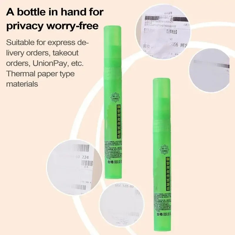 Privacy Thermal Ink Remover Spray – Quick & Safe Ink Cleaner