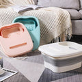 Foot Washer Scrubber with Massage Pad – Portable