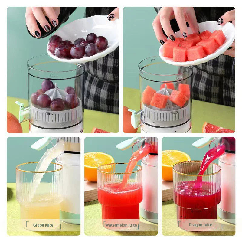 Portable USB Automatic Juicer - Residue Separation Tech