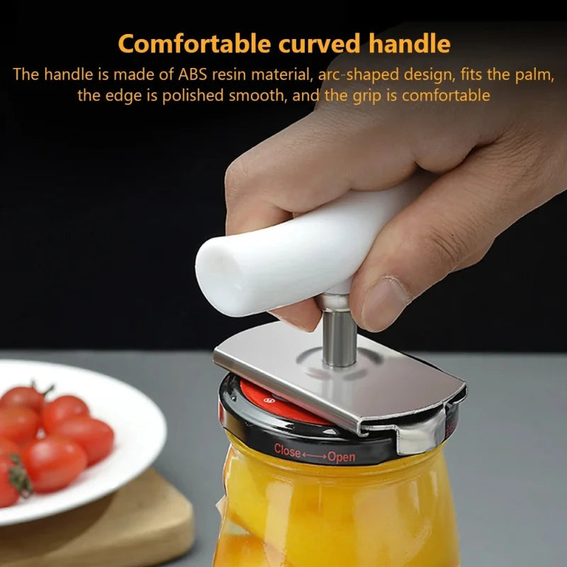 Heavy-Duty Stainless Steel Jar Opener Tool