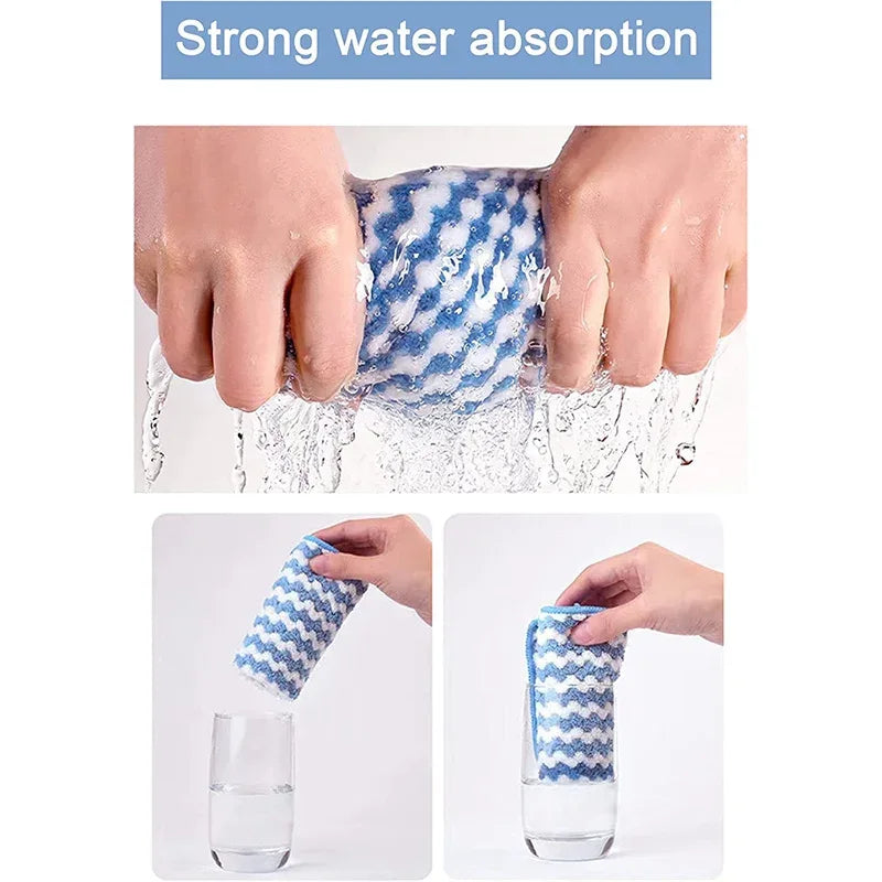 Ultra Absorbent Kitchen Towels Set – Pack of 5
