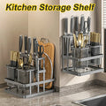 Multi-Function Kitchen Storage Rack – Knife & Board Holder