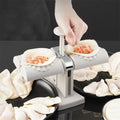 Automatic Double-Head Dumpling Machine - Easy-Press Wonton & Pie Mold