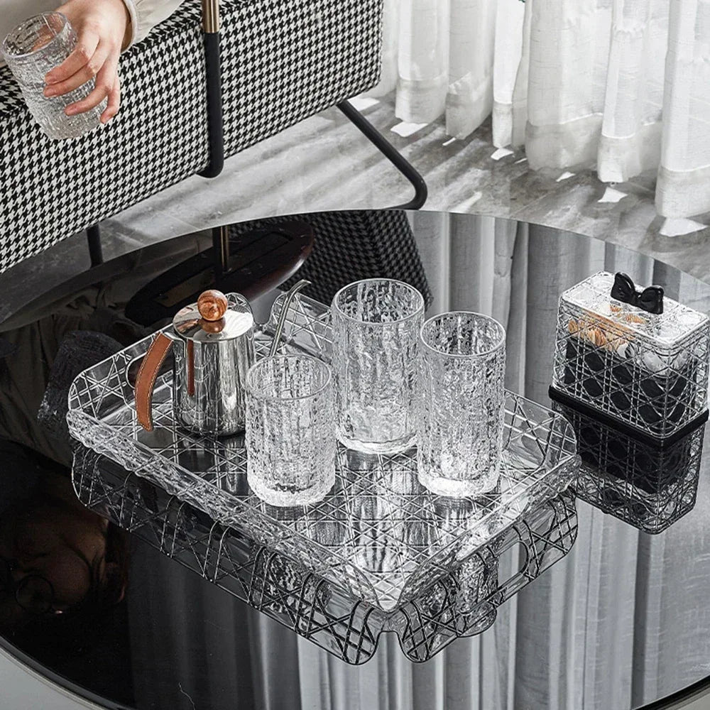 Luxury Rectangular Storage Tray