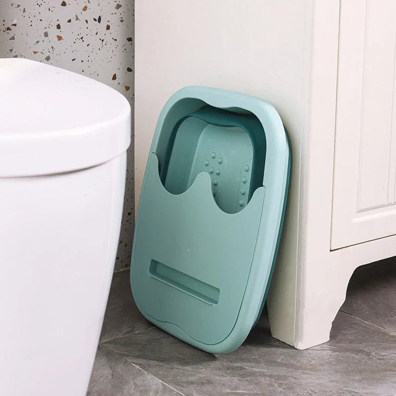 Foot Washer Scrubber with Massage Pad – Portable