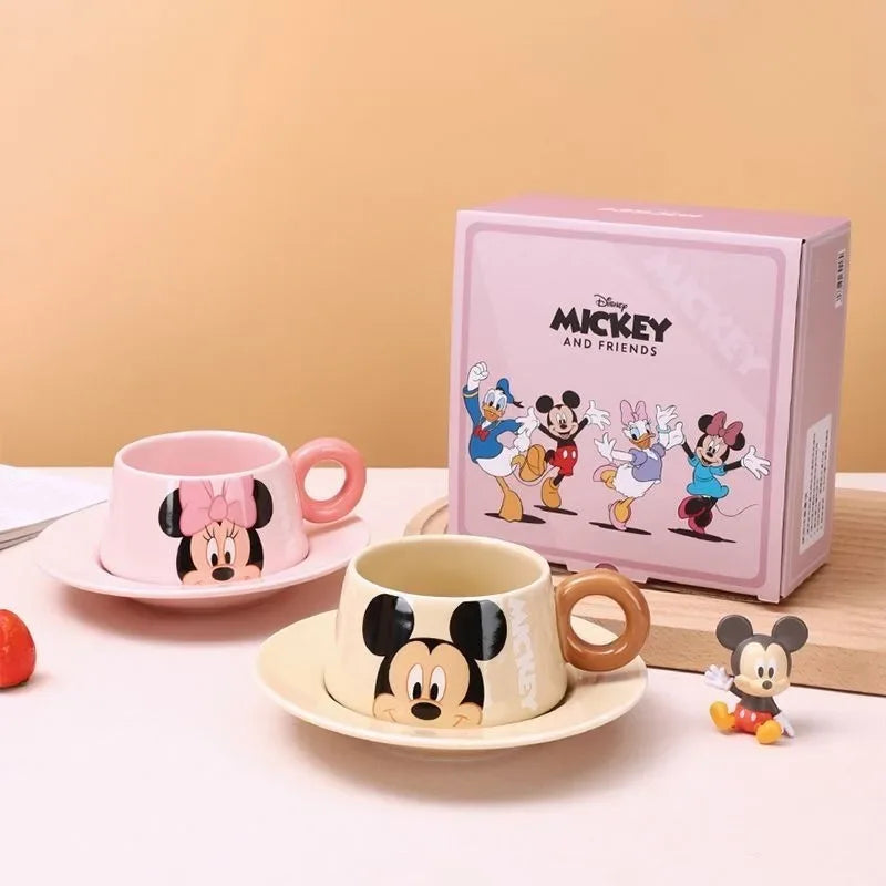 Disney Mickey Mouse Ceramic Coffee Cup & Saucer Set (Each)