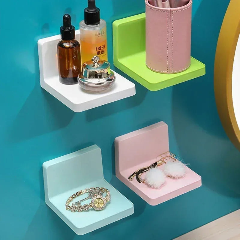 Multifunction Wall-Mounted Storage Rack For Bathroom – No Drill