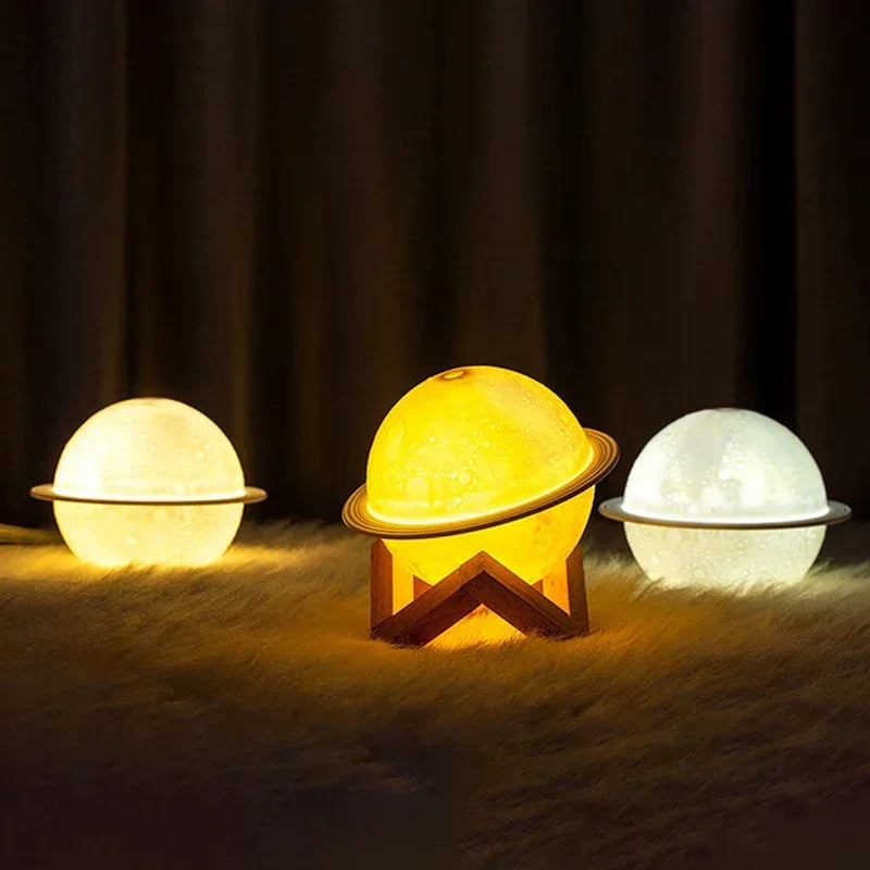 Planet Humidifier – USB Ultrasonic Air Diffuser