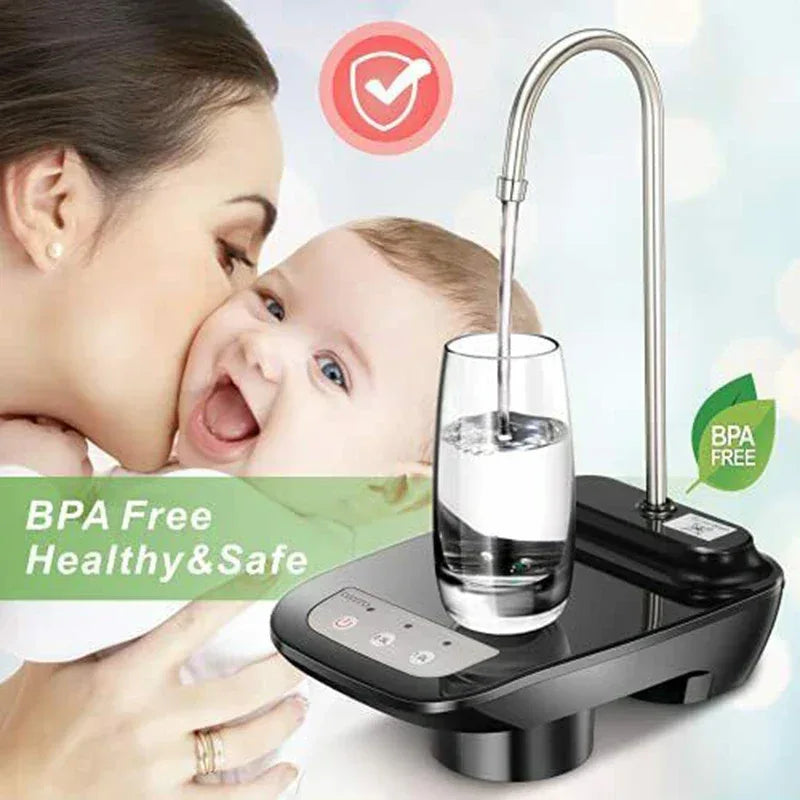 Rechargeable Electric Water Gallon Pump – Automatic Water Dispenser