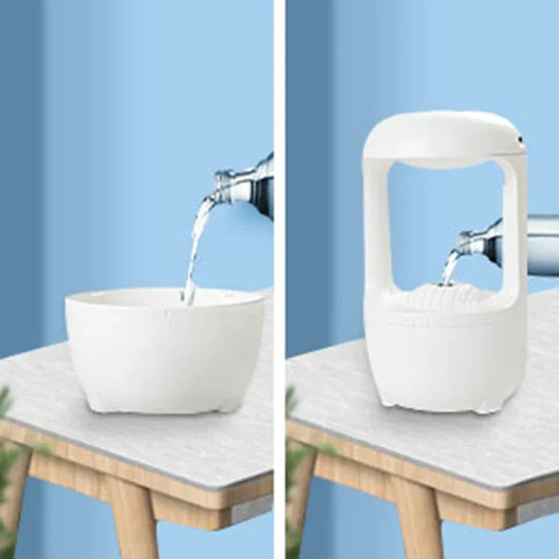Mini Glow-in-the-Dark Water Drop Humidifier – Ultrasonic