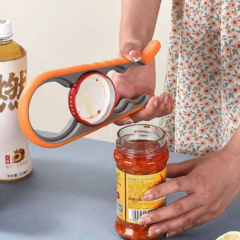 4-in-1 Multi-Function Opener Set – Bottle, Jar & Can Opener