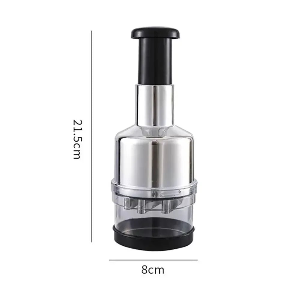 Manual Hand Press Garlic Onion Vegetable Chopper