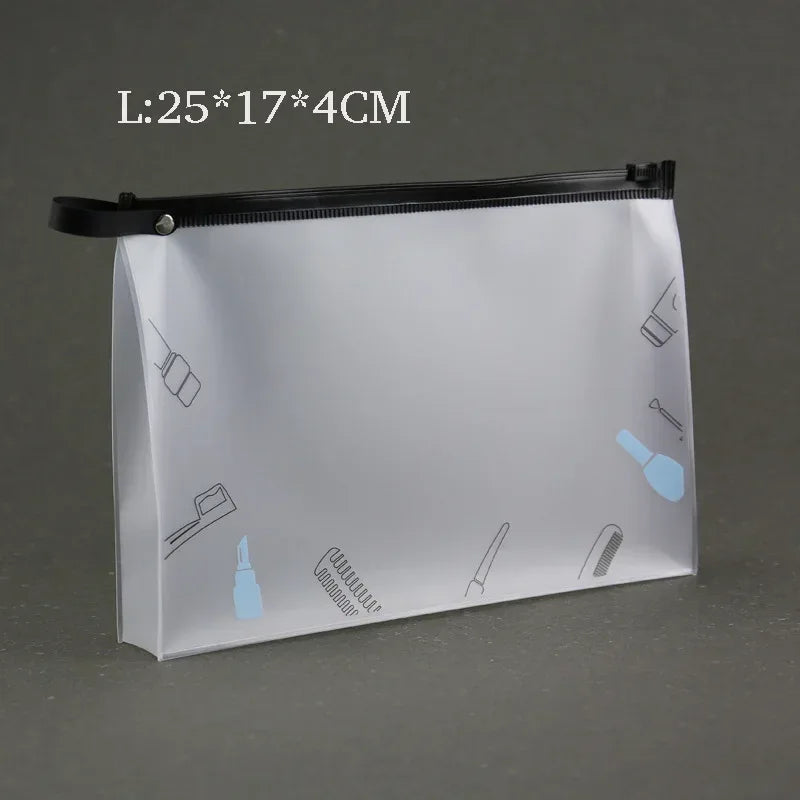Women’s Transparent Travel Cosmetic Bag – Makeup Organizer