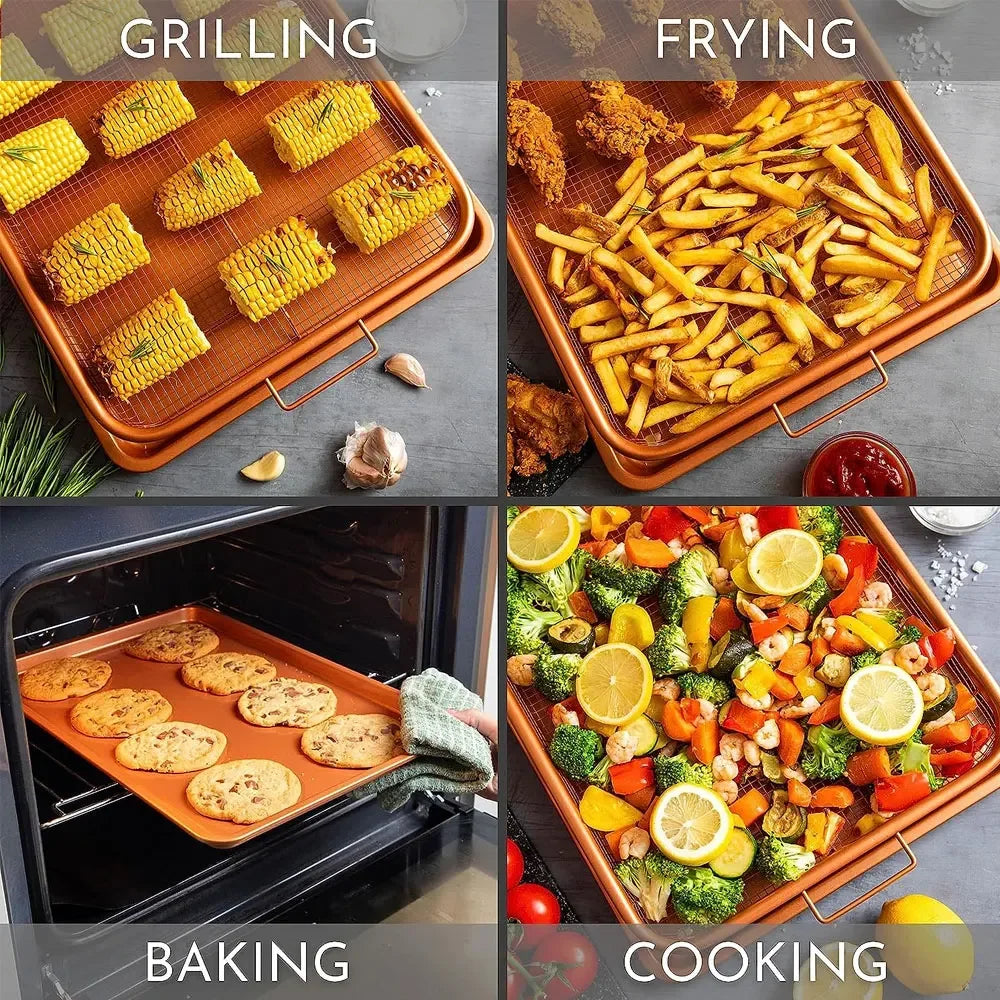 Golden Crisper Tray – French Fries & BBQ