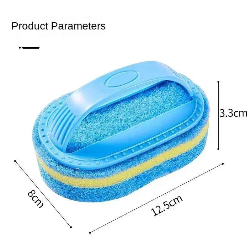 Magic Cleaning Sponge - Thickened Stain Removing Brush for Pot, Tile, Kitchen, Toilet, and Bathroom Cleaning
