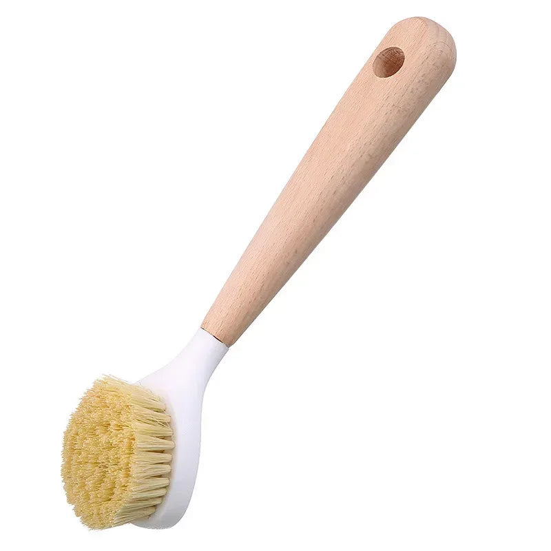 Long Handle Kitchen Pot Cleaning Brush