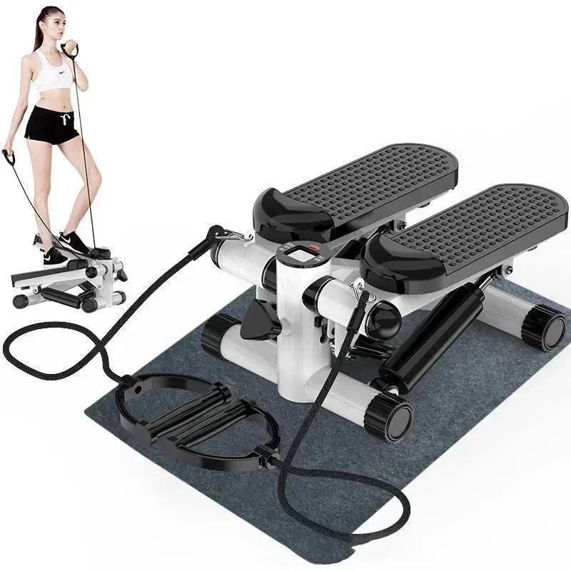 Hydraulic Pedal Waist Twister – Indoor Leg Slimming Fitness Stepper