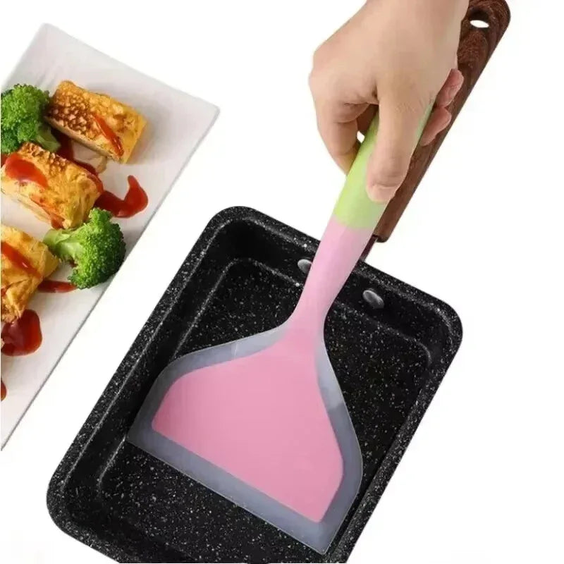 Silicone Pancake Spatula – Heat-Resistant Kitchen Tool