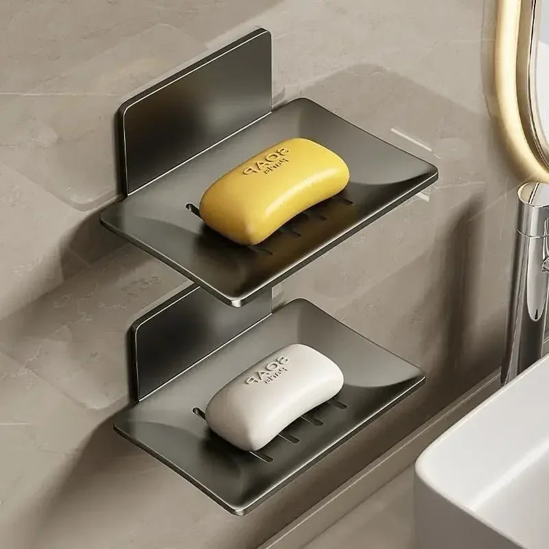 Premium Iron Soap Dish – Rust-Resistant Bathroom Soap Holder