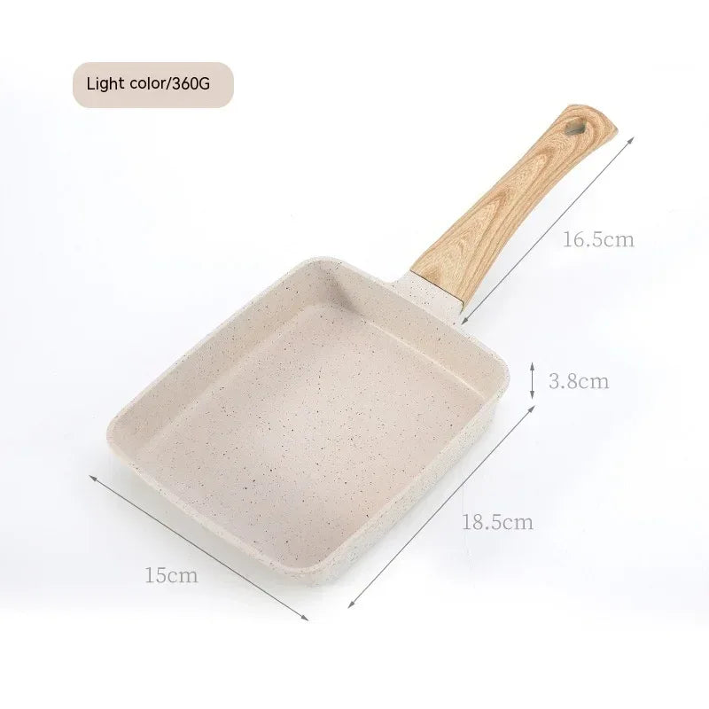 Square Non-Stick Omelet & Frying Pan – Thickened