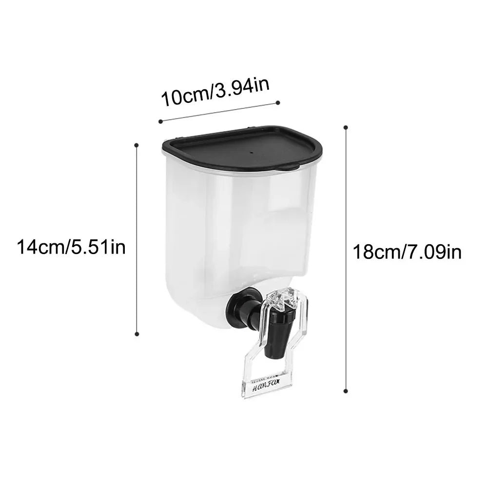 550ml Wall-Mounted Liquid Dispenser – Toothpaste & Soap Holder