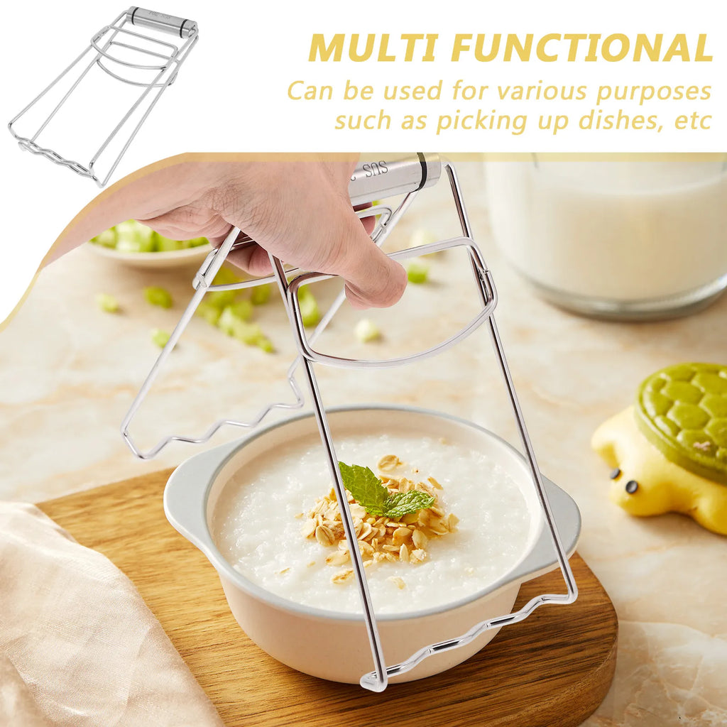 Stainless Steel Hot Dish Plate Clip – Heat Resistant