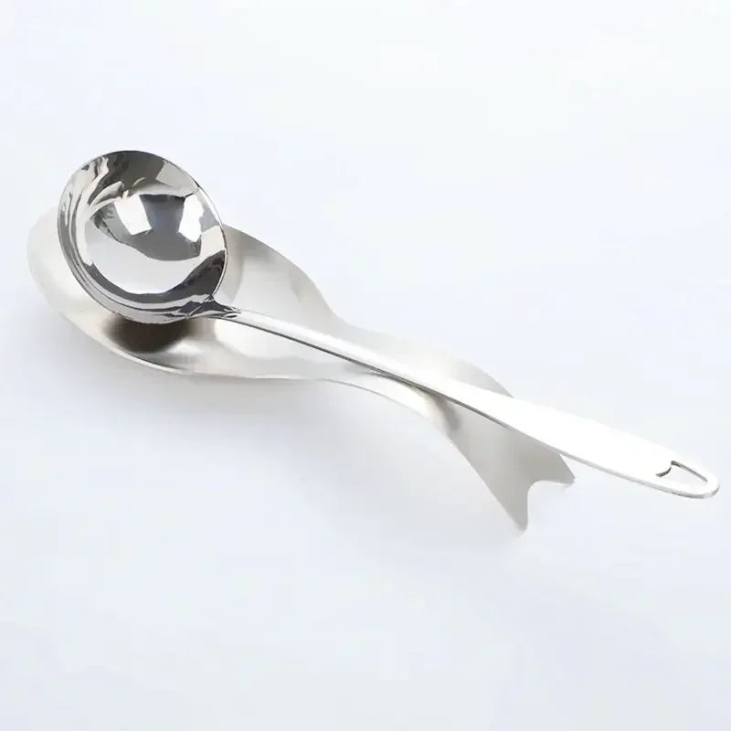 Stainless Steel Thickened Spoon Rest & Utensil Holder