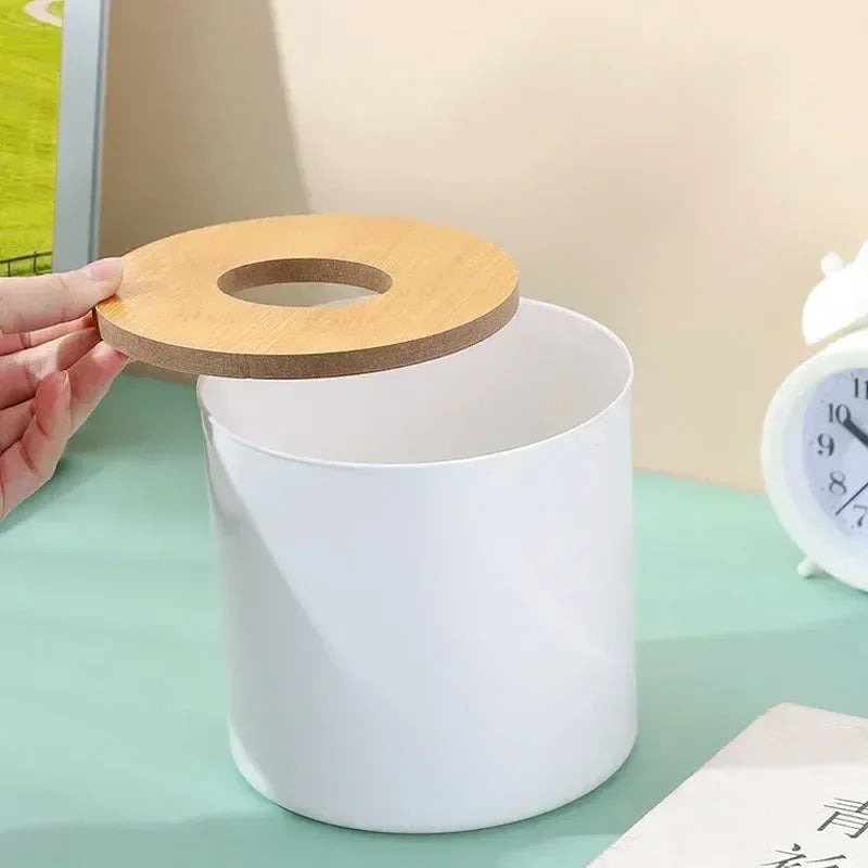Round Tissue Box Holder – Kitchen & Bathroom