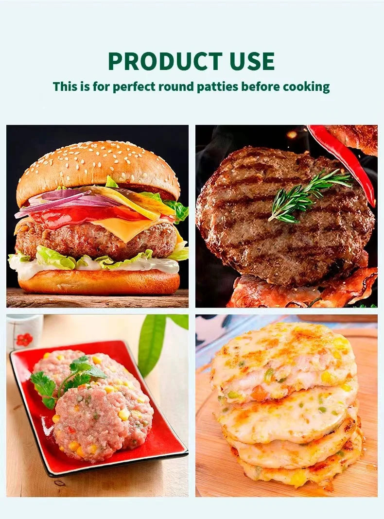 Ultimate Hamburger Meat Press & Patty Maker Kit