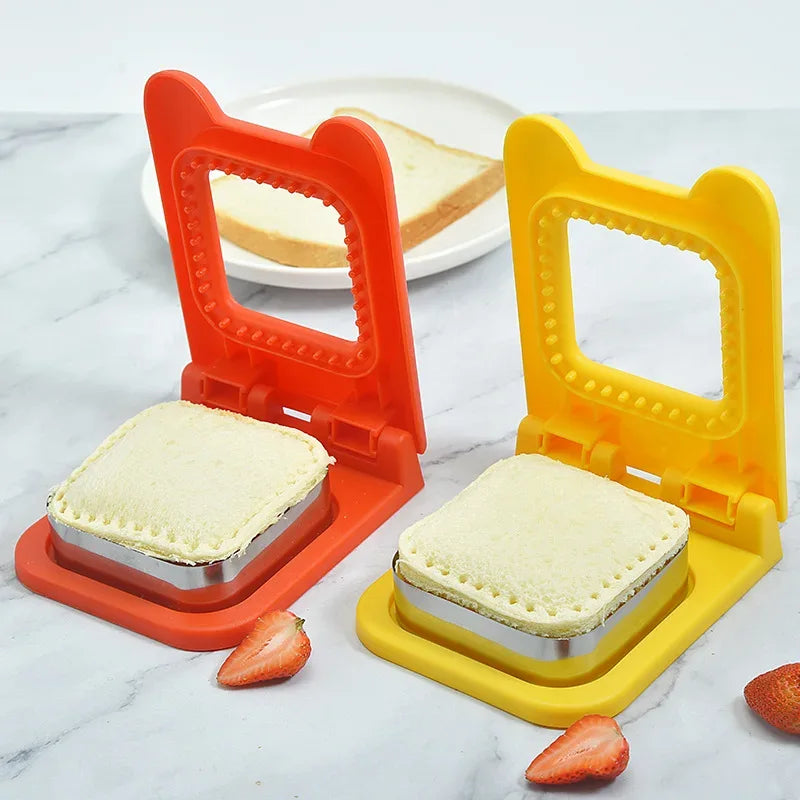 Sandwich Cutter & Sealer – Stainless Steel Crustless Pocket Maker