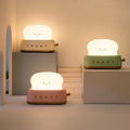 Cute Toast Night Light – Adjustable Soft Glow