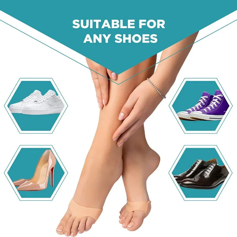 Silicone Gel Toe Separator & Foot Protector