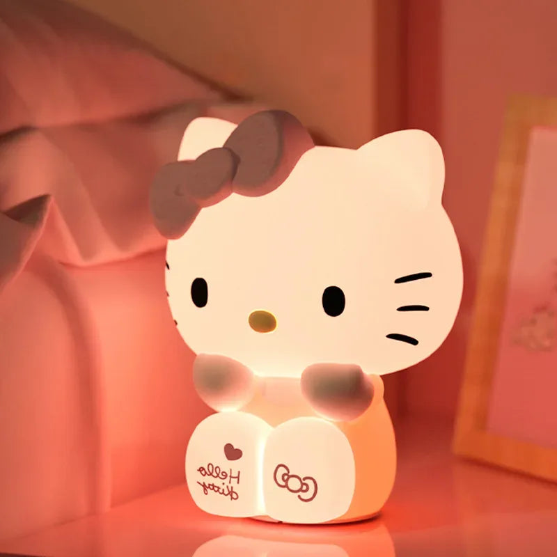 Hello Kitty Cute Night Lamp – Soft Ambient Light (small)