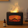 Electric Flame Humidifier – LED Fire Effect Aroma Diffuser