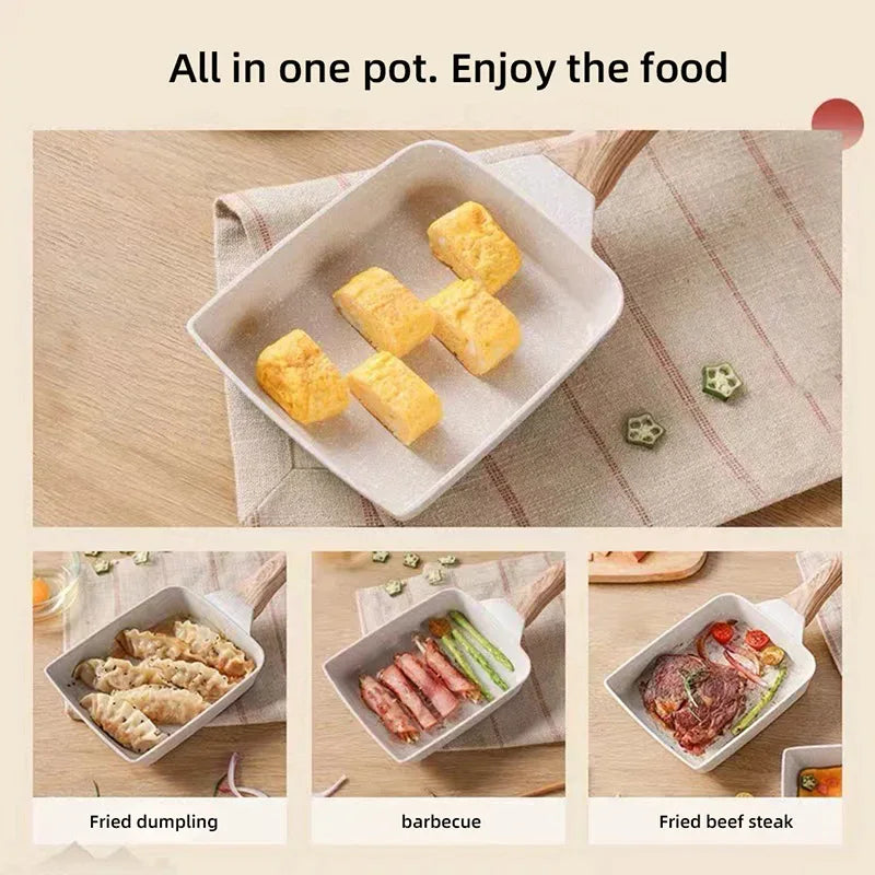Square Non-Stick Omelet & Frying Pan – Thickened