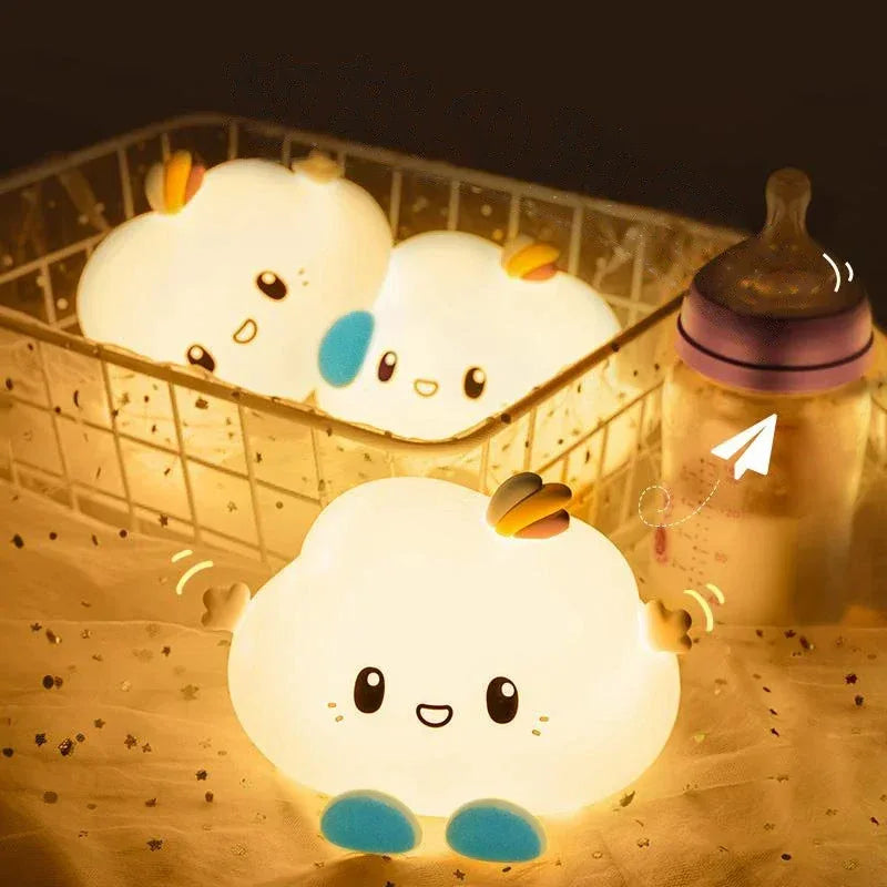 Cute Cloud Night Light – Soft Ambient Bedside Lamp