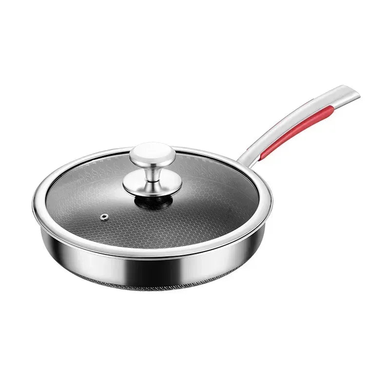 Stainless Steel Non-Stick Frying Pan – Honeycomb