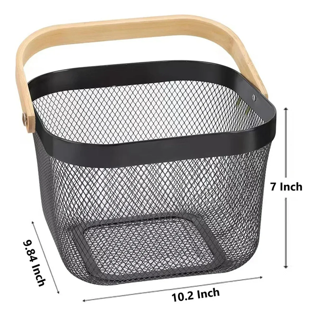 Metal Mesh Hanging Basket