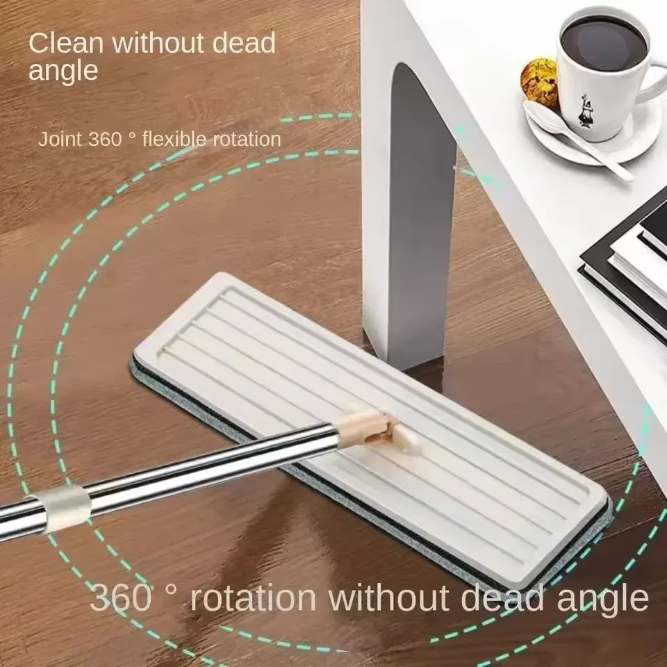 Self-Cleaning Magic Mop with Bucket for Easy Floor Cleaning