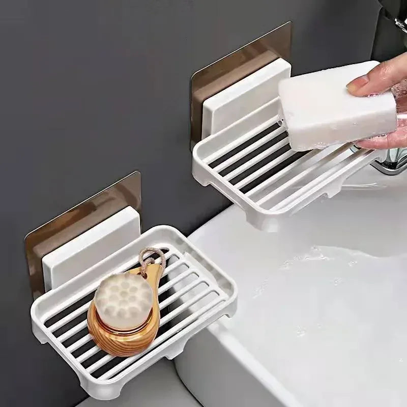Wall Mount Soap Holder – No Drill Bathroom Soap Dish