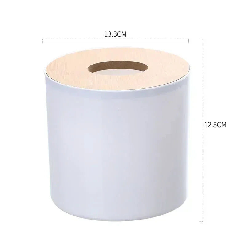 Round Tissue Box Holder – Kitchen & Bathroom