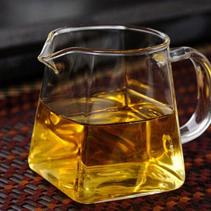 Heat-Resistant Glass Teapot with Stainless Steel Infuser