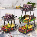 Premium Metal Fruit Basket – Multi-Layer Storage Rack for Kitchen & Home
